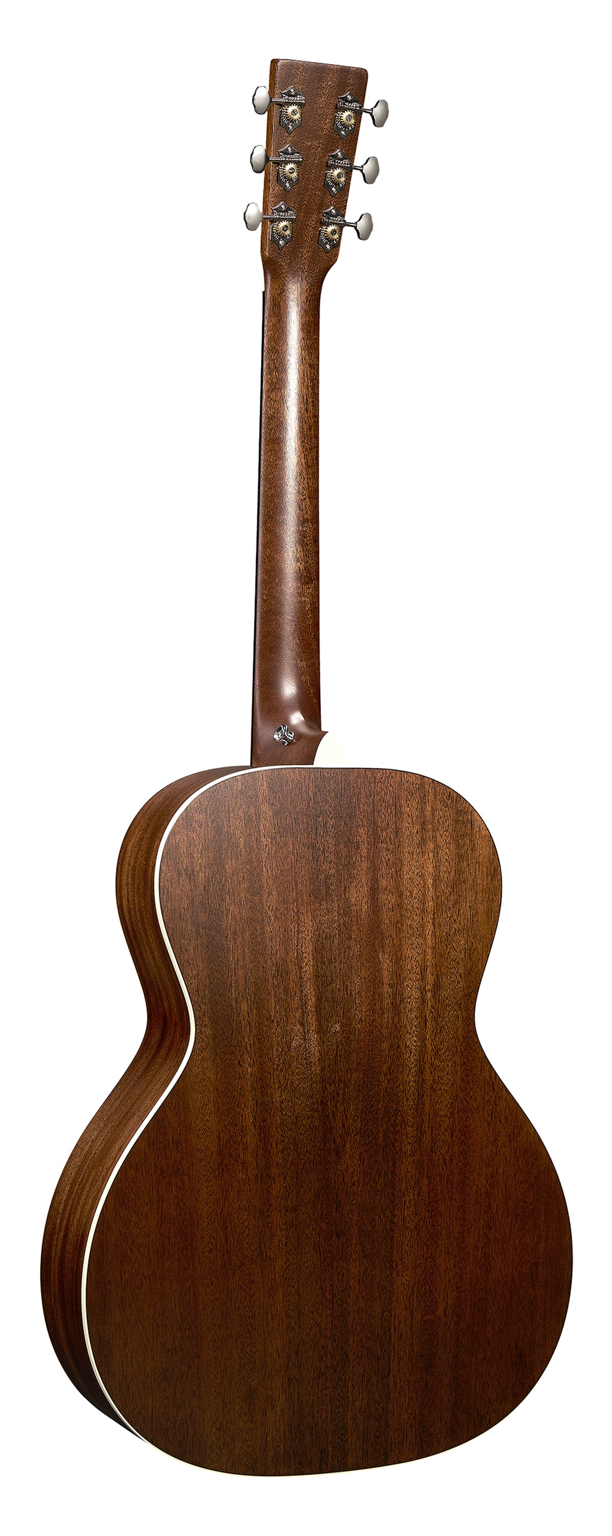 Back of Martin 00L-16E Blue Denim Guitar image number 2